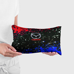 Подушка-антистресс Mazda краски абстракция спорт, цвет: 3D-принт — фото 2