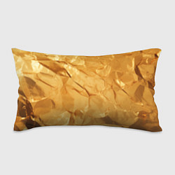 Подушка-антистресс Золотая поверхность камня, цвет: 3D-принт