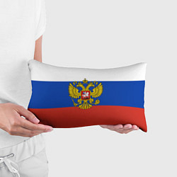 Подушка-антистресс Флаг России с гербом, цвет: 3D-принт — фото 2