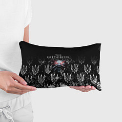 Подушка-антистресс Ведьмак лого текстура, цвет: 3D-принт — фото 2