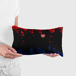Подушка-антистресс Арсенал Лондон краски, цвет: 3D-принт — фото 2