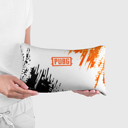 Подушка-антистресс PUBG краски гранж, цвет: 3D-принт — фото 2