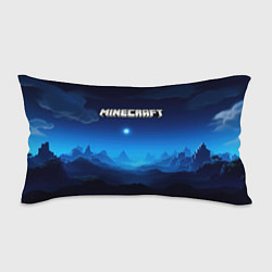 Подушка-антистресс Minecraft logo night, цвет: 3D-принт