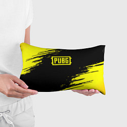 Подушка-антистресс Pubg текстура краски жёлтые, цвет: 3D-принт — фото 2