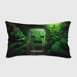 Подушка-антистресс Minecraft зеленый персонаж в пещере, цвет: 3D-принт