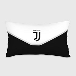 Подушка-антистресс Juventus black geometry sport, цвет: 3D-принт