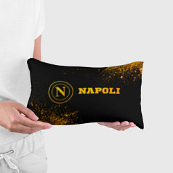 Подушка-антистресс Napoli - gold gradient по-горизонтали, цвет: 3D-принт — фото 2