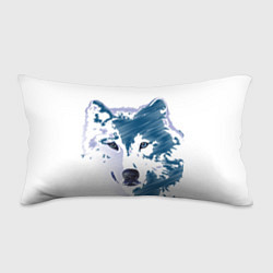 Подушка-антистресс Волк темно-синий, цвет: 3D-принт