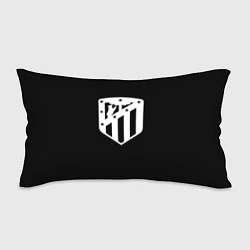 Подушка-антистресс Атлетико Мадрид белое лого фк, цвет: 3D-принт