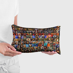 Подушка-антистресс Портреты всех героев, цвет: 3D-принт — фото 2