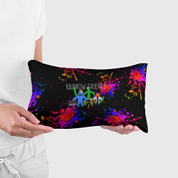 Подушка-антистресс Roblox радужные друзья и брызги красок, цвет: 3D-принт — фото 2