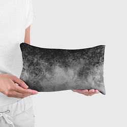 Подушка-антистресс Абстракция - серые чернила, цвет: 3D-принт — фото 2