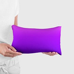Подушка-антистресс Яркий розовый сиреневый градиент, цвет: 3D-принт — фото 2