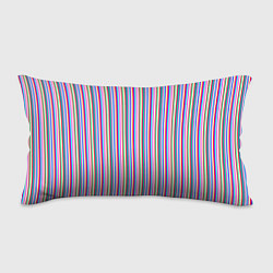 Подушка-антистресс Разноцветные яркие полосы, цвет: 3D-принт