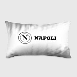 Подушка-антистресс Napoli sport на светлом фоне по-горизонтали, цвет: 3D-принт