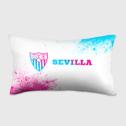 Подушка-антистресс Sevilla neon gradient style по-горизонтали, цвет: 3D-принт