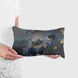 Подушка-антистресс Honkai Star Rail Jingliu white, цвет: 3D-принт — фото 2