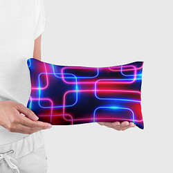 Подушка-антистресс Светящиеся неоновые дуги, цвет: 3D-принт — фото 2