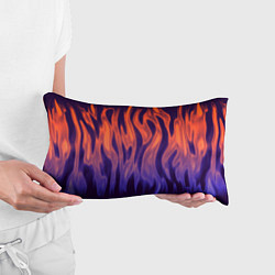 Подушка-антистресс Сиреневое пламя, цвет: 3D-принт — фото 2