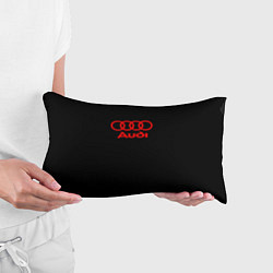 Подушка-антистресс Audi red logo, цвет: 3D-принт — фото 2