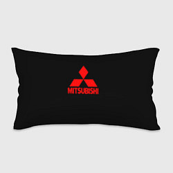 Подушка-антистресс Mitsubishi red logo, цвет: 3D-принт