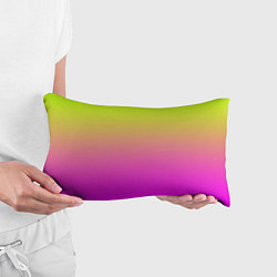 Подушка-антистресс Градиент яркий, цвет: 3D-принт — фото 2