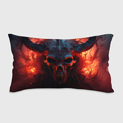 Подушка-антистресс Demon skull with horns, цвет: 3D-принт