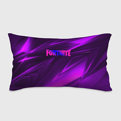 Подушка-антистресс Fortnite neon stripes angles logo, цвет: 3D-принт