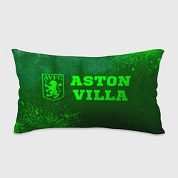 Подушка-антистресс Aston Villa - green gradient по-горизонтали, цвет: 3D-принт