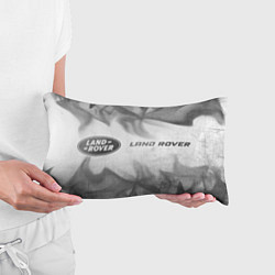 Подушка-антистресс Land Rover - white gradient gray smoke, цвет: 3D-принт — фото 2