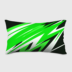 Подушка-антистресс Geometry stripes green, цвет: 3D-принт