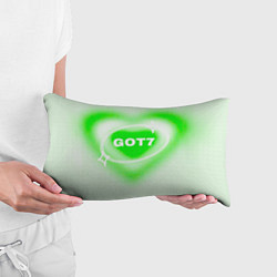 Подушка-антистресс Got7 сердце, цвет: 3D-принт — фото 2