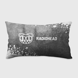 Подушка-антистресс Radiohead - grey gradient по-горизонтали, цвет: 3D-принт