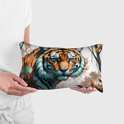Подушка-антистресс Серьезный тигр, цвет: 3D-принт — фото 2