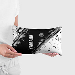 Подушка-антистресс Yamaha - следы от шин, цвет: 3D-принт — фото 2