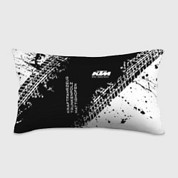 Подушка-антистресс KTM - следы от шин, цвет: 3D-принт
