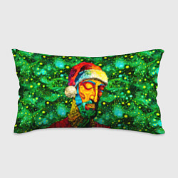 Подушка-антистресс Ded Moroz: pop-art-brut-nouveau pointillism, цвет: 3D-принт