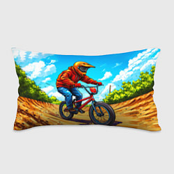 Подушка-антистресс BMX трюкач, цвет: 3D-принт