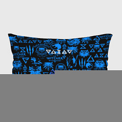 Подушка-антистресс The Witcher logo pattern, цвет: 3D-принт
