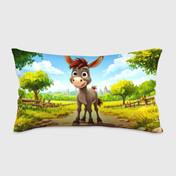 Подушка-антистресс Ослик, цвет: 3D-принт