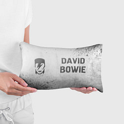 Подушка-антистресс David Bowie - white gradient по-горизонтали, цвет: 3D-принт — фото 2