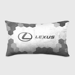 Подушка-антистресс Lexus - white gradient по-горизонтали, цвет: 3D-принт