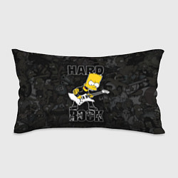 Подушка-антистресс Hard Rock барт симпсон, цвет: 3D-принт