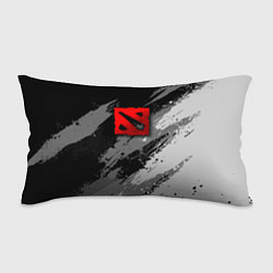 Подушка-антистресс Dota 2 - монохромный серый, цвет: 3D-принт