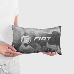 Подушка-антистресс Fiat - grey gradient по-горизонтали, цвет: 3D-принт — фото 2