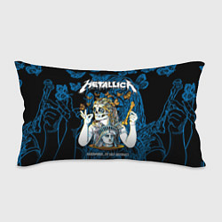 Подушка-антистресс Metallica - skeleton and butterflies, цвет: 3D-принт