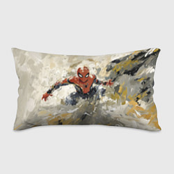 Подушка-антистресс Человек - паук маслом, цвет: 3D-принт