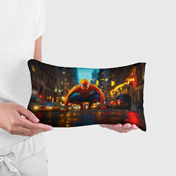 Подушка-антистресс Человек паук на старте, цвет: 3D-принт — фото 2