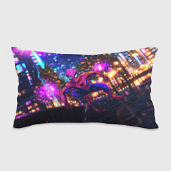 Подушка-антистресс Человек-паук и фиолетовый свет, цвет: 3D-принт