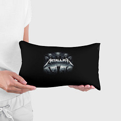 Подушка-антистресс Metallica thrash metal - gesture, цвет: 3D-принт — фото 2